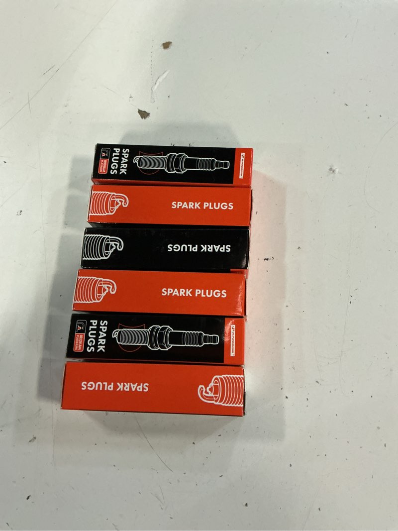 Condition photo showing Good Condition for a-premium iridium platinum spark plugs compatible with honda accord & jeep grand cherokee & dodge grand caravan & kia sorento & hyundai santa fe & chrysler town & country & acura rdx, pack of 6