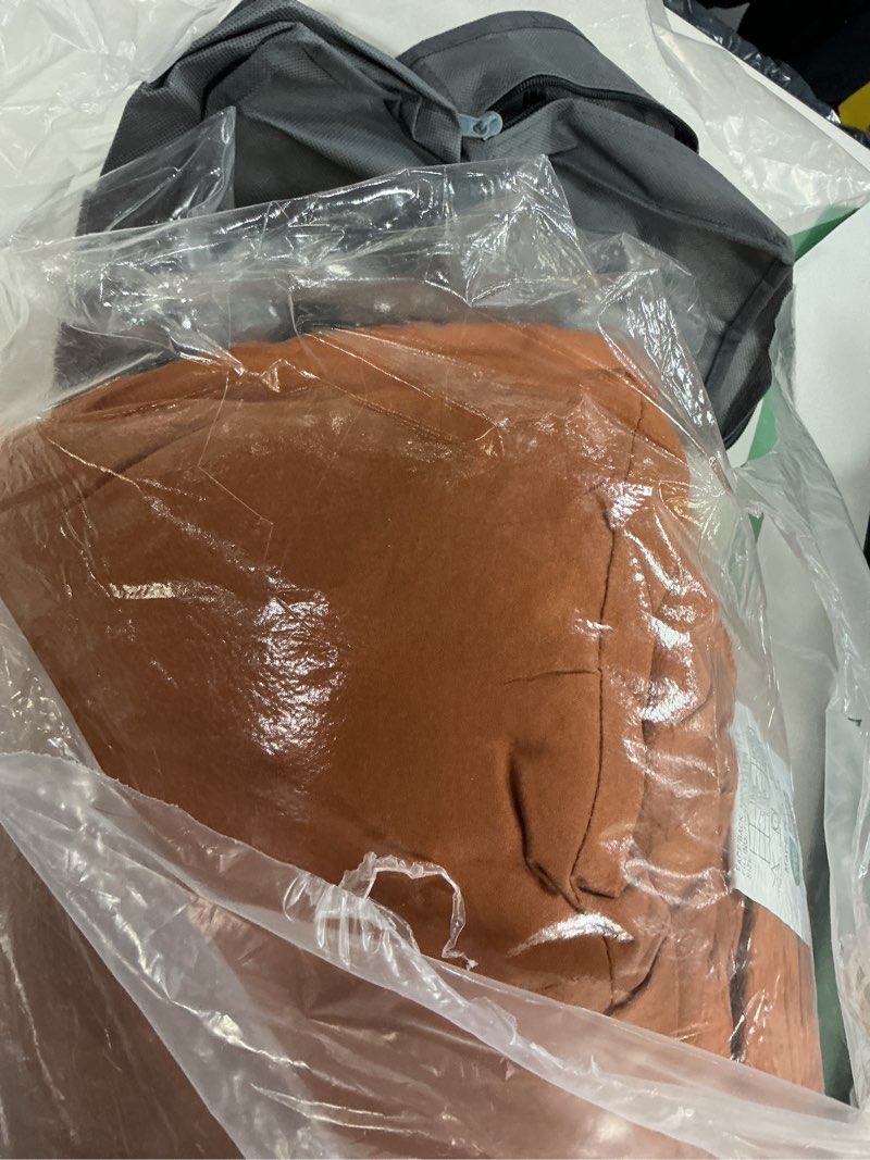 Condition photo showing Good Condition for comforter king size burnt orange, 3 piece boho soft terracota modern bedding set, lightweight caramel rust all season microfiber down alternative bed comforter with 2 pillow shams for women men burnt orange king
