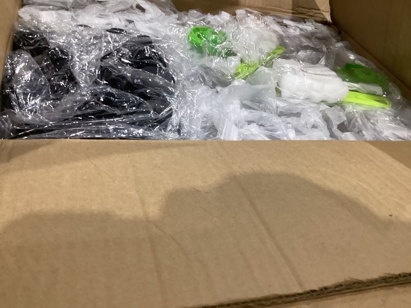 Condition photo showing New/Like New for Plastic Juice Bottles 150 pcs 12 oz Empty Plastic Water Bottles with Caps Reusable Clear Beverage Containers for Drinking, Juicing, Smoothie, Water with 2 Brushes, 2 Funnels, 160 Stickers (12 OZ) 12 Ounces