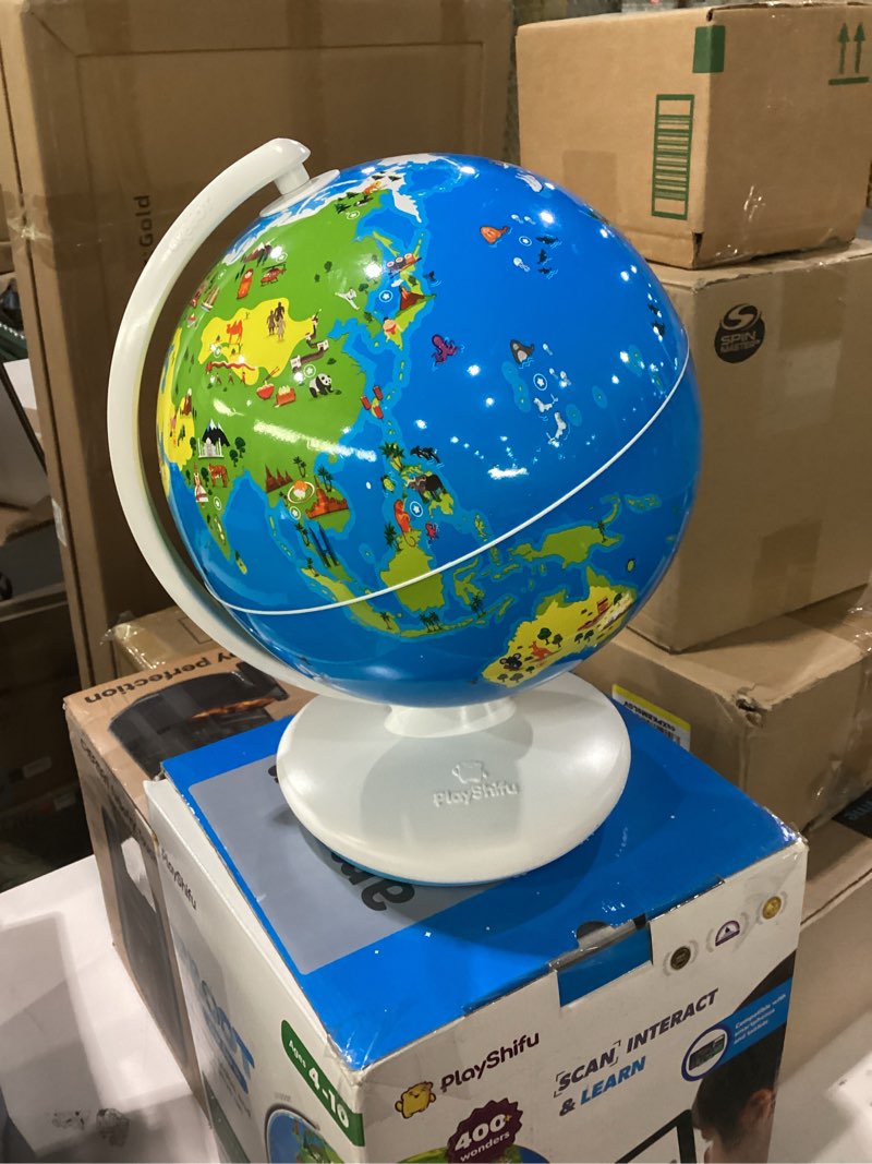 Condition photo showing Good Condition for PlayShifu Globe for Children – Orboot Earth: Interactive Kids Globe with 1000+ Facts on Animals, Places & Monuments | Tech-Powered Learning Toy & STEM Gift for Kids Ages 4–10