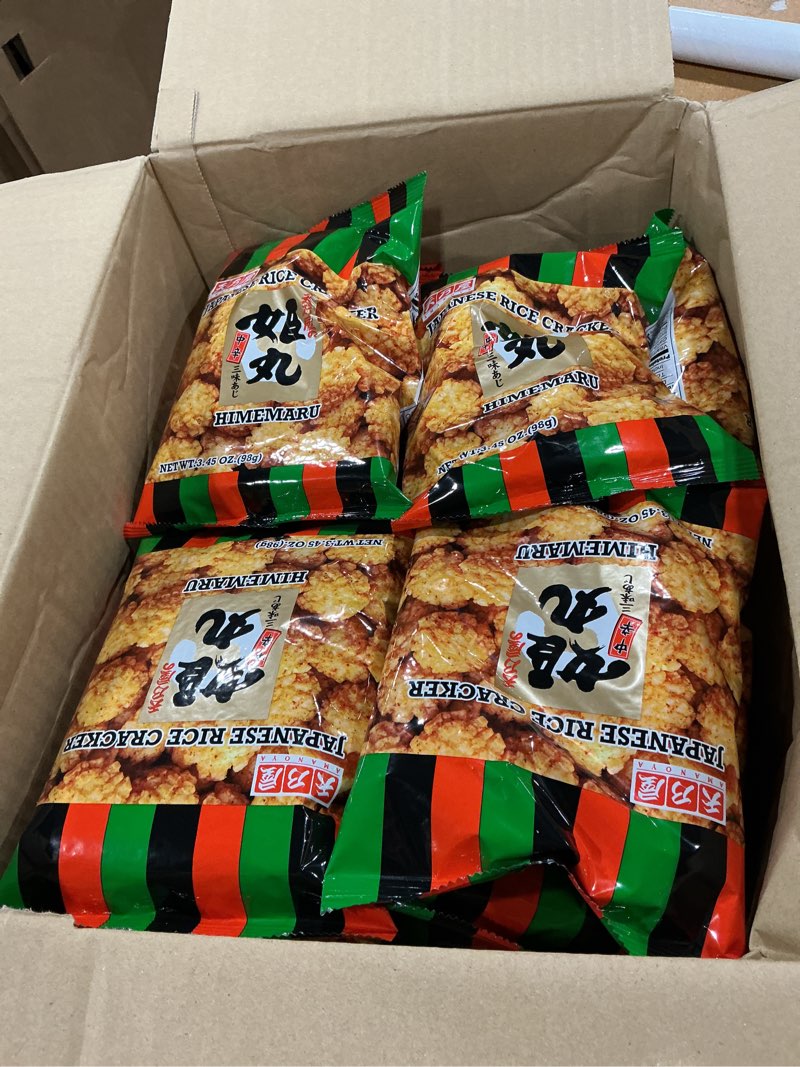 Condition photo showing Good Condition for amanoya himemaru rice cracker 3.45 oz*20 pack
