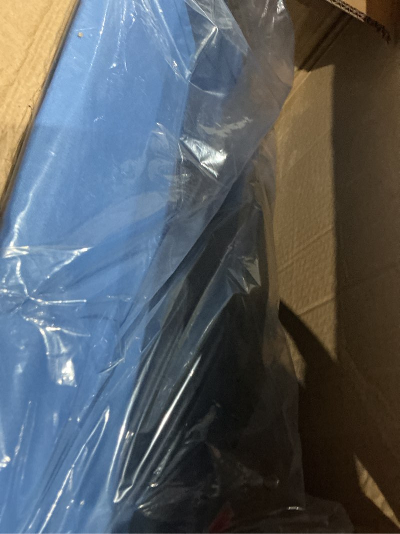 Condition photo showing Good Condition for dmi wedge pillow, leg pillow, bolster pillow, fsa eligible incline pillow for leg elevation, snoring, circulation, pregnancy, sciatica, leg rest or foot elevation, blue, 24 x 20 x 8