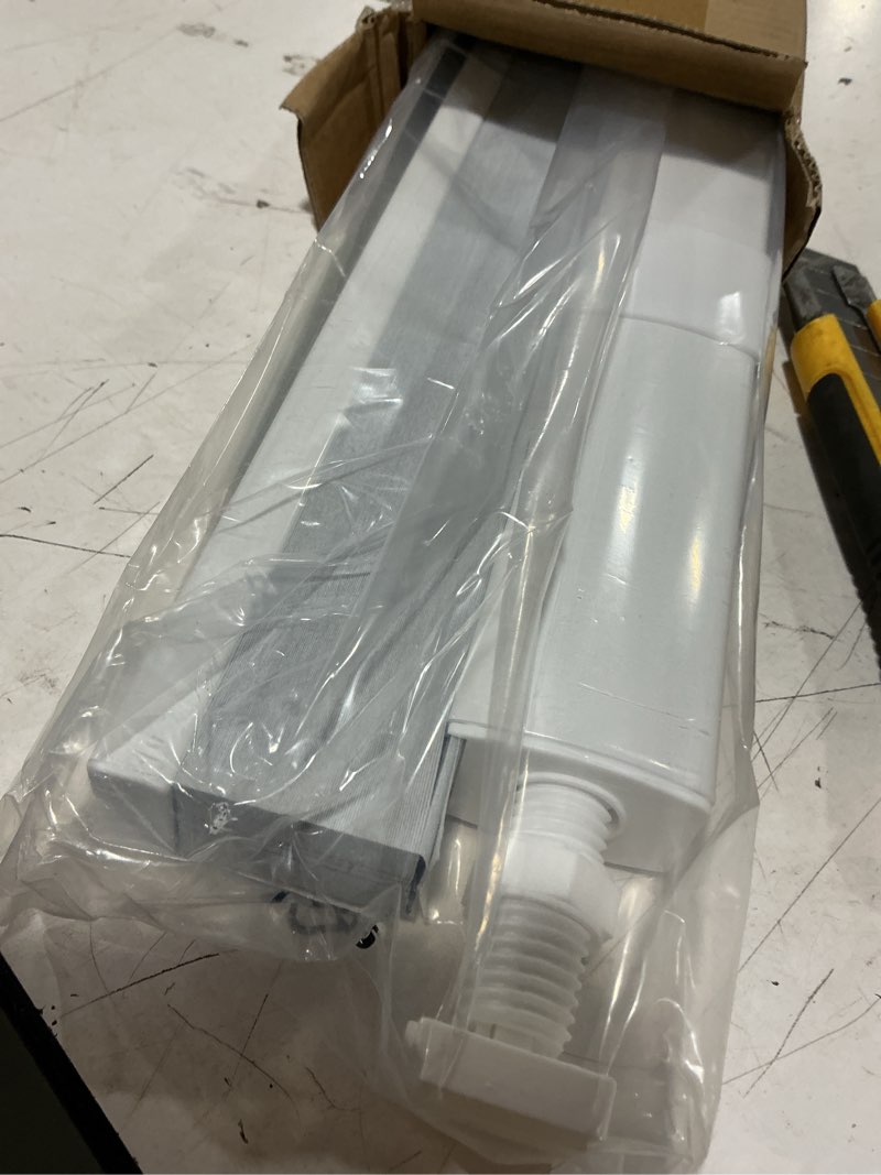 Condition photo showing New/Like New for lazblinds no tools no drill cordless cellular shades, blackout light blocking honeycomb shades for home, thermal insulation blinds for windows, 38" w x 48" h, white blackout-white 38" w x 48" h