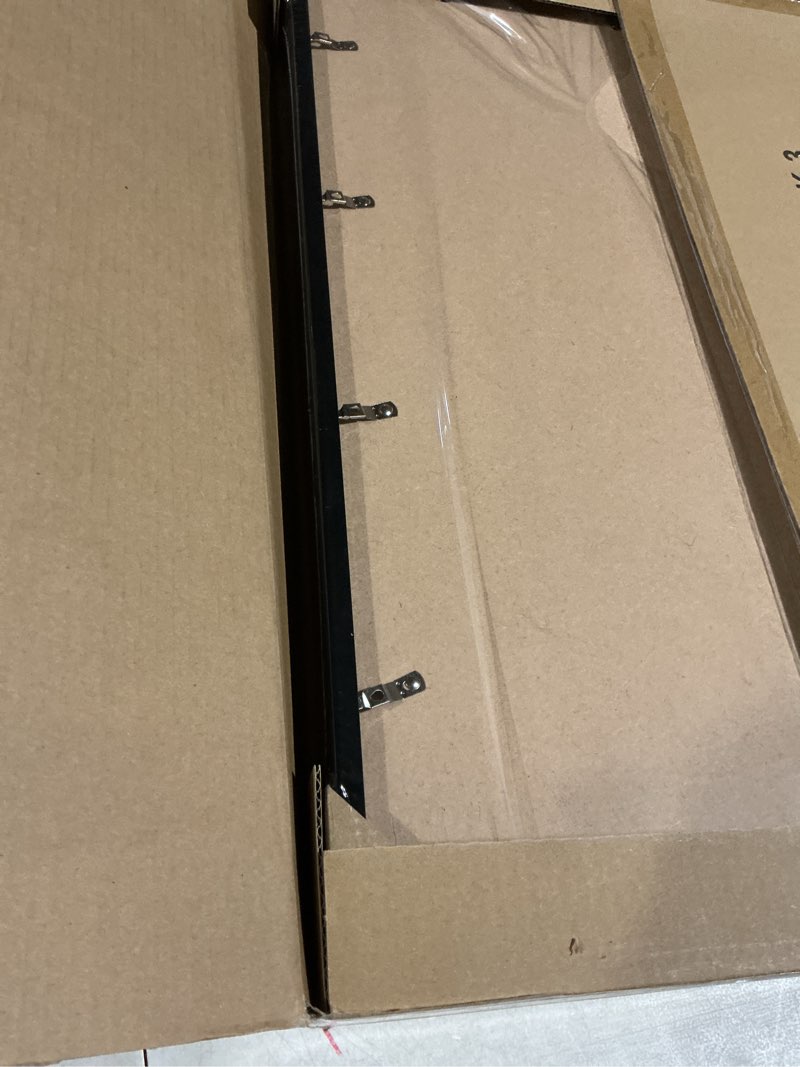 Condition photo showing Good Condition for Fxojyvo A2 Frame Set of 3, Display Poster A3 with Mat or A2 Without Mat, Light Weight and High Transparent Picture 16.5x23.4 Frame for Wall - 3 Pack/Black 3 A2/A3