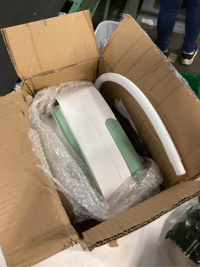 Condition photo showing As Is for Portable Washing Machine,16L Upgraded Large Capacity Portable Washer With 3 Modes Deep Cleaning.Suitable For Travel, Camping,Apartments, Dormitories, Hotels (Green)