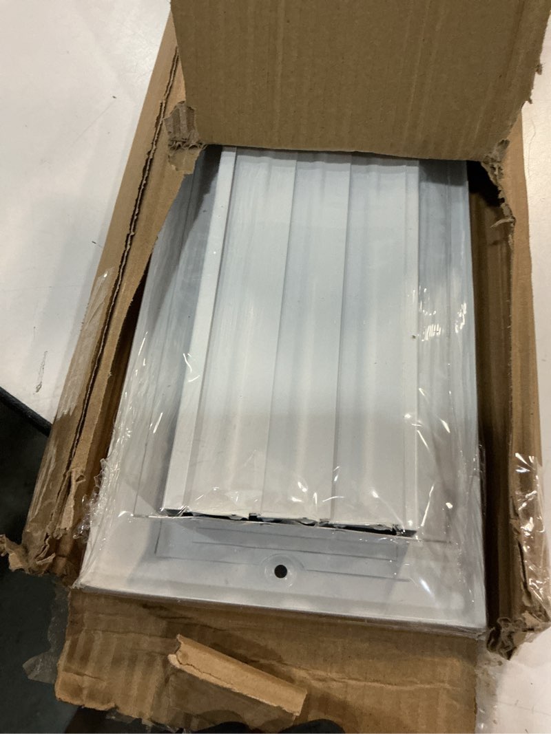 Condition photo showing Good Condition for 24x4 Vent Register [Duct Opening], Vent Covers for Home Ceiling, Two-Way Ventilation Register, Adjustable Solid Steel Wall Register Vent Cover (24"W x4"H [Duct Opening])