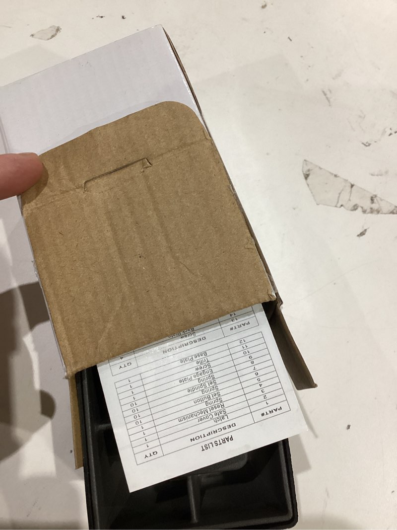 Condition photo showing As Is for Key Lock Box for Outside Wall Mount, Waterproof Spare Key Storage Box, 10-digits Combination Lockbox Push Button Key Keeper Box for Home Indoor & Outdoor Realtors Landlord Property Management