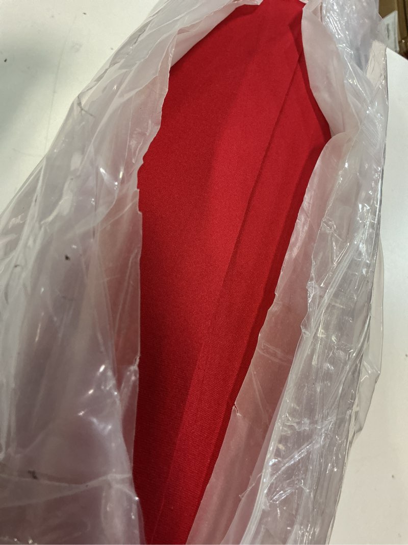 Condition photo showing Good Condition for boao 33 x 2.3 ft neoprene carpet runner reusable plastic floor runner non slip rubber backed rugs for hallway aisle carpet roll for wedding party decor prom business outdoor(red) 33 x 2.3 ft red