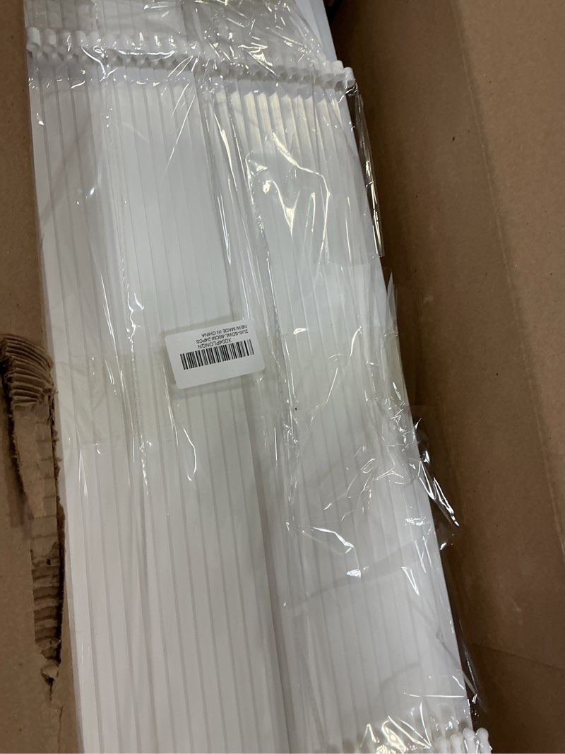 Condition photo showing Good Condition for 24" Extra Tall Fence for Christmas Tree,24PCS White Picket Fence Baby Gate Barrier with Snowflakes&Tree Patterns Christmas Tree Gate for Pets & Kids(24" H x 5" W Each) 24inches-24PCS White