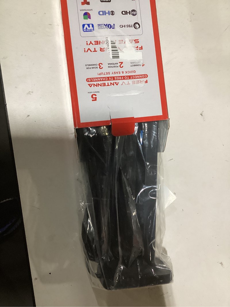 Condition photo showing New/Like New for Digital Antenna for Smart TV Indoor, 2026 HD Antennas with 3M-Stick Base, 360°&Long Range Reception 4k 1080p for Local Channels, Easy Setup Antenna for TV Without Cable (Black)