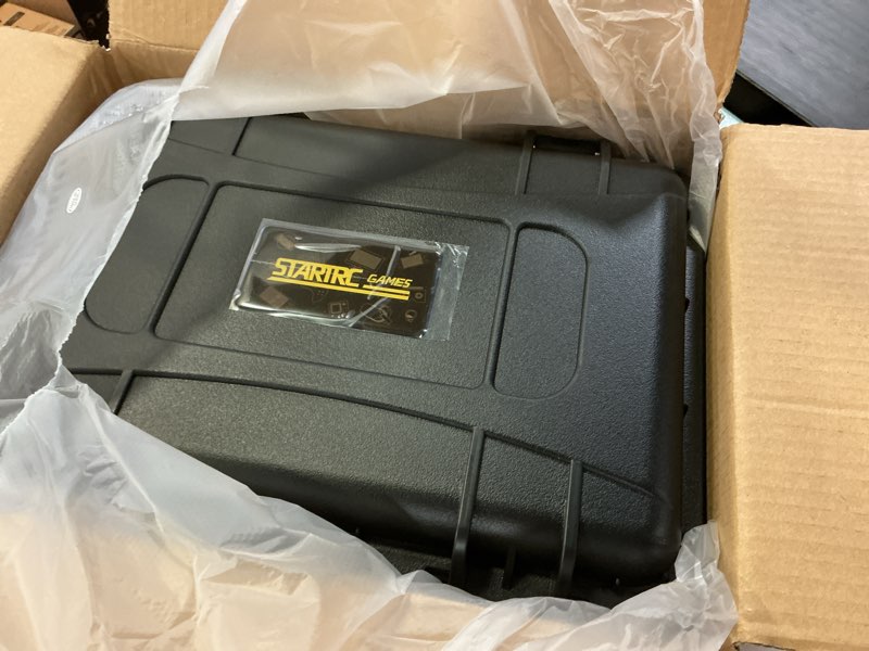 Condition photo showing New/Like New for travel carrying case for nintendo switch 2 & accessories, all in one protective case, hard shell cases with 12 game cards slots, waterproof storage organizer box for dock, pro controller-black