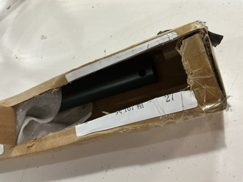 Condition photo showing Good Condition for yaocom 36 inch black ceiling fan downrod with ball head, not threaded downrod, 1 inch diameter, extension rod suitable for a wide range of ceiling fan