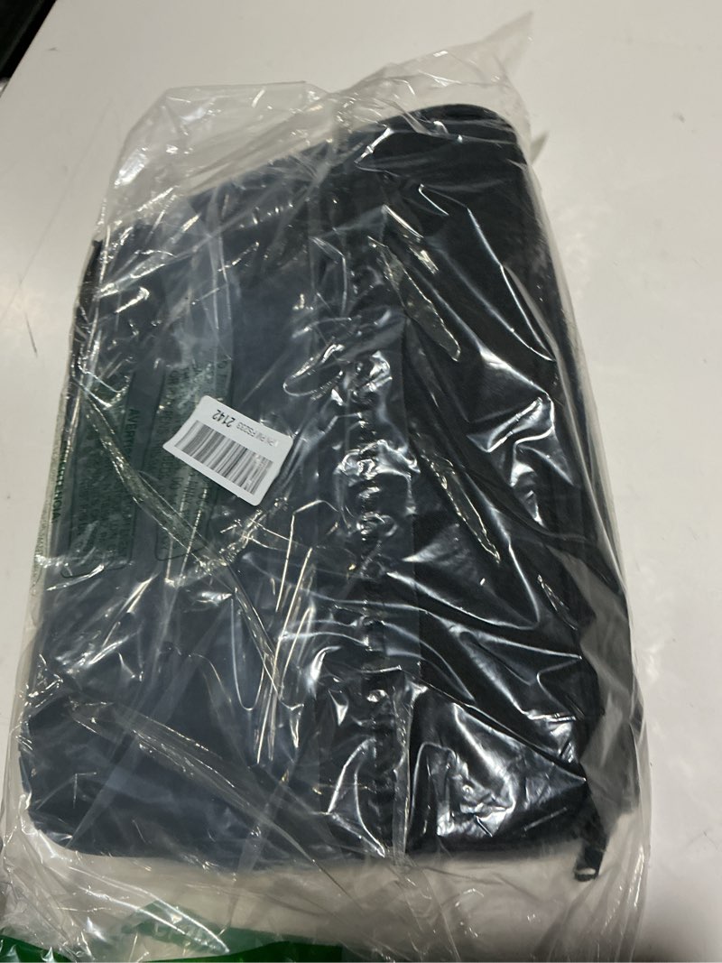 Condition photo showing Good Condition for deego smell proof bag, portable smell proof case with detachable shoulder strap and removable dividers dark black