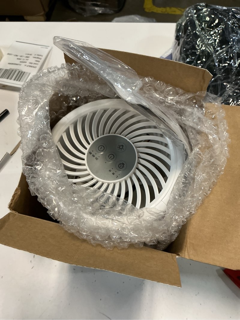 Condition photo showing Good Condition for air purifiers for bedroom, fulminare h13 true hepa air filter, quiet air cleaner with night light, portable small air purifier for home, office, living room white 1 pack