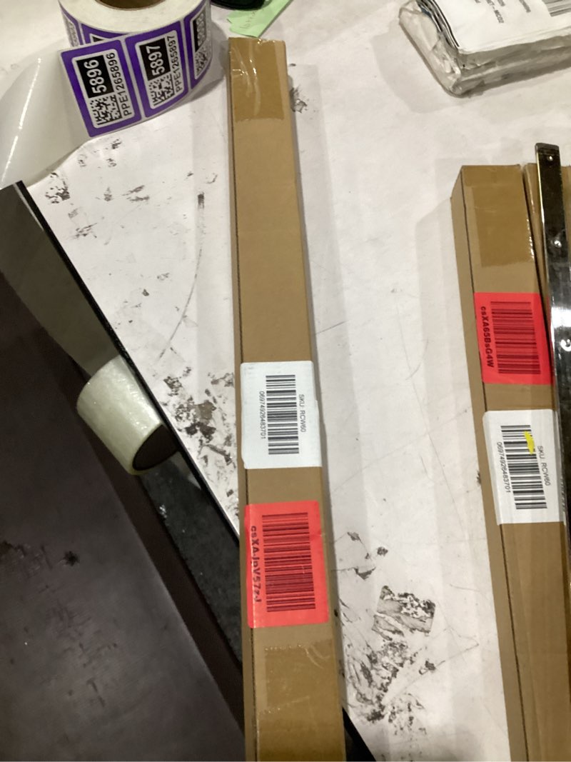 Condition photo showing As Is for flat sprayer attachment