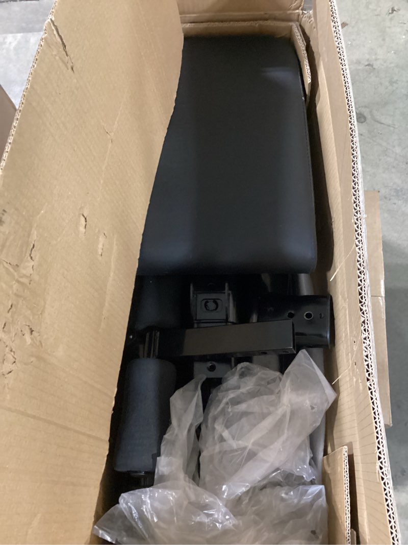 Condition photo showing Good Condition for flybird wb5 weight bench, astm-certified 800lbs adjustable weight bench workout bench foldable for home gym, 90° to -30° fid and 30in extended backrest for bench press strength training exercise