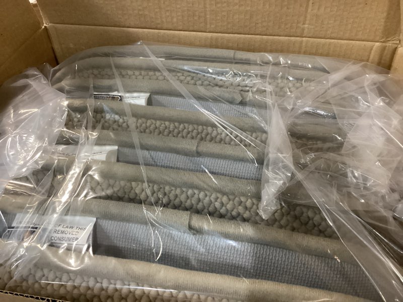 Condition photo showing New/Like New for GORILLA GRIP Slip Resistant Chair Cushions, No Ties Required, Set of 8 Memory Foam Pads for Dining Room, Kitchen Table, Office, Rocking Chairs, Plush Seat Cover Cushion Pad, Home Decor, 16x16, Beige 16" x 16" (8 Pack) Beige