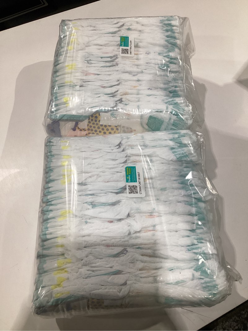 Condition photo showing New/Like New for Pampers Diapers - Cruisers 360 - Size 5, 56 Count, Babyproof up to 100% Leakproof Pull-On Diaper Size 5 56