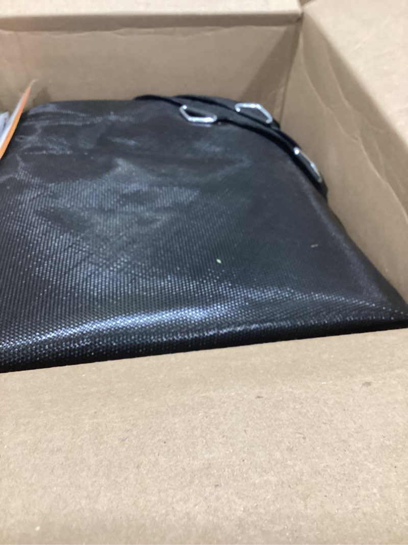 Condition photo showing Good Condition for cliselda trampoline replacement mat, fits 12 ft 14 ft 15 ftround trampoline frame with 72/88/96 v-rings and spring tool, fits 5.5-7" springs, jumping mat (excluding frame and spring) 15ft /159'' mat-96 rings fits 7'' spring