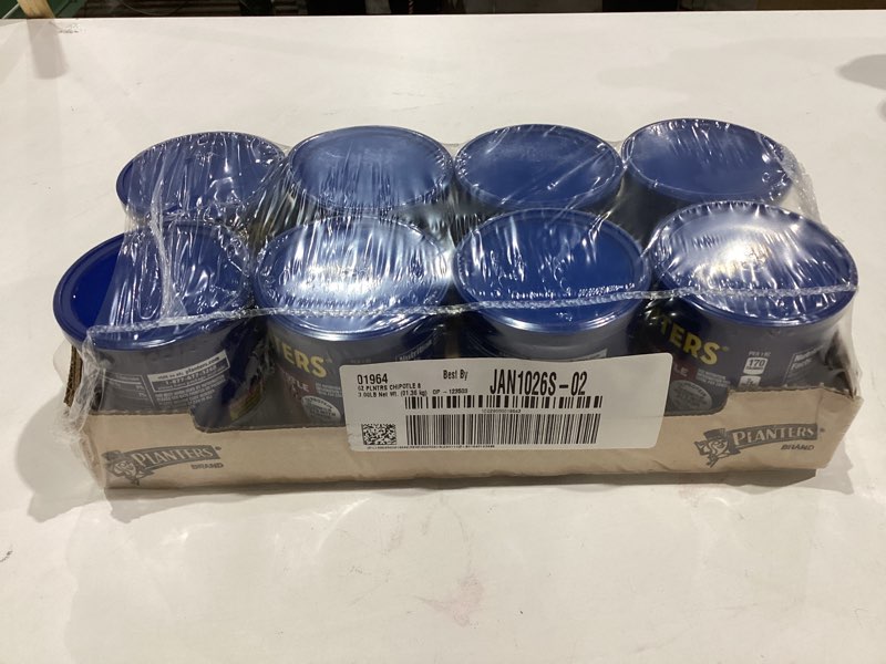 Condition photo showing New/Like New for Planters Chipotle Peanuts (6 oz Bags, Pack of 8)