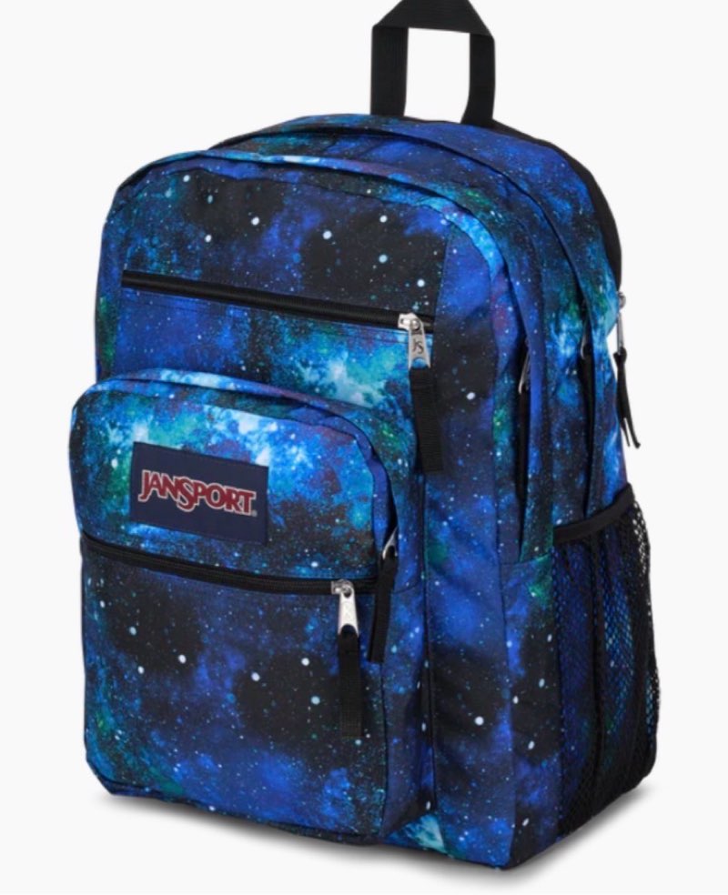 JanSport Laptop Backpack - Computer Bag with 2 Compartments, Ergonomic Shoulder Straps, 15” Laptop Sleeve, Haul Handle - Cyberspace Galaxy One Size Cyberspace Galaxy