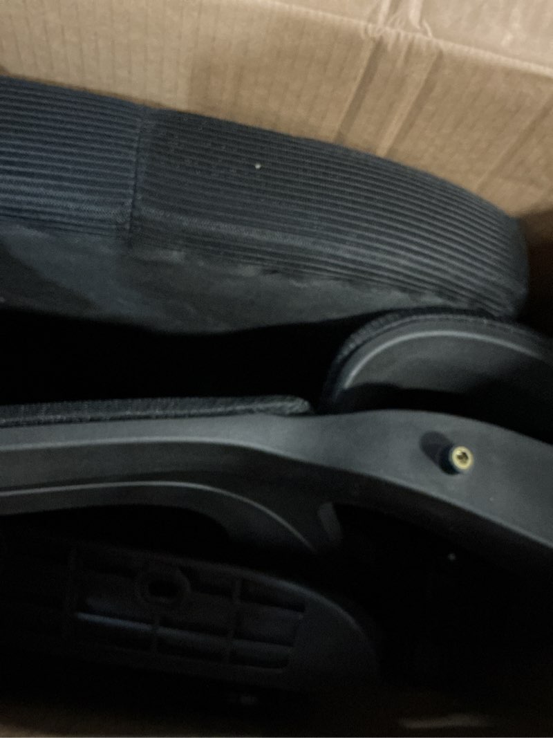 Condition photo showing Good Condition for Ergonomic Office Chair,Mesh Office Chair with Lumbar Support,High Back Desk Chair with Flip-up Arms,400 lbs Big and Tall Computer Chair with Headrest,Comfy Desk Chairs (Black) Deep Black
