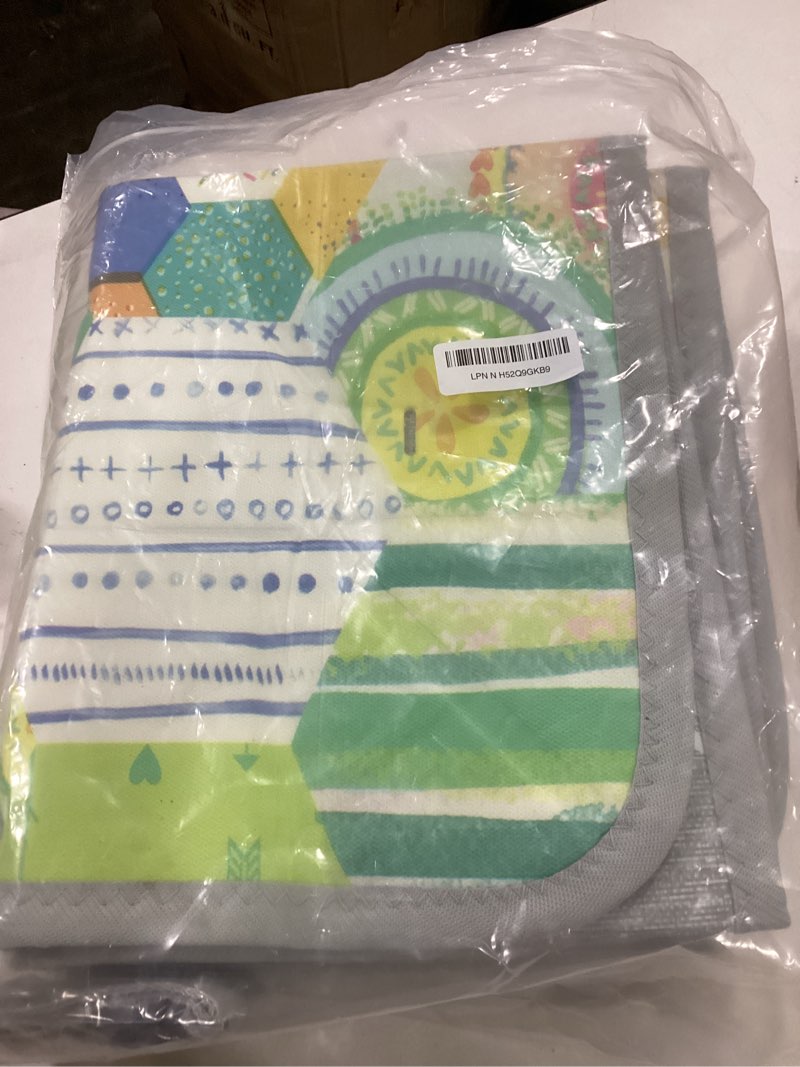 Infantino Foldable Soft Foam Play Mat, Baby Play Mat for Tummy Time & Floor Play, Lightweight, Easy 