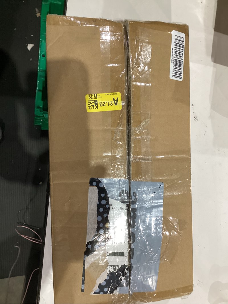 Condition photo showing As Is for Wooden Step Stool, Two Step Stools, 300 lb. Load Capacity, with Safety Non-Slip Pads and Handles, Bamboo Step Stool for Bathroom and Kitchen, Children's Double Height Step Stools(Pink)