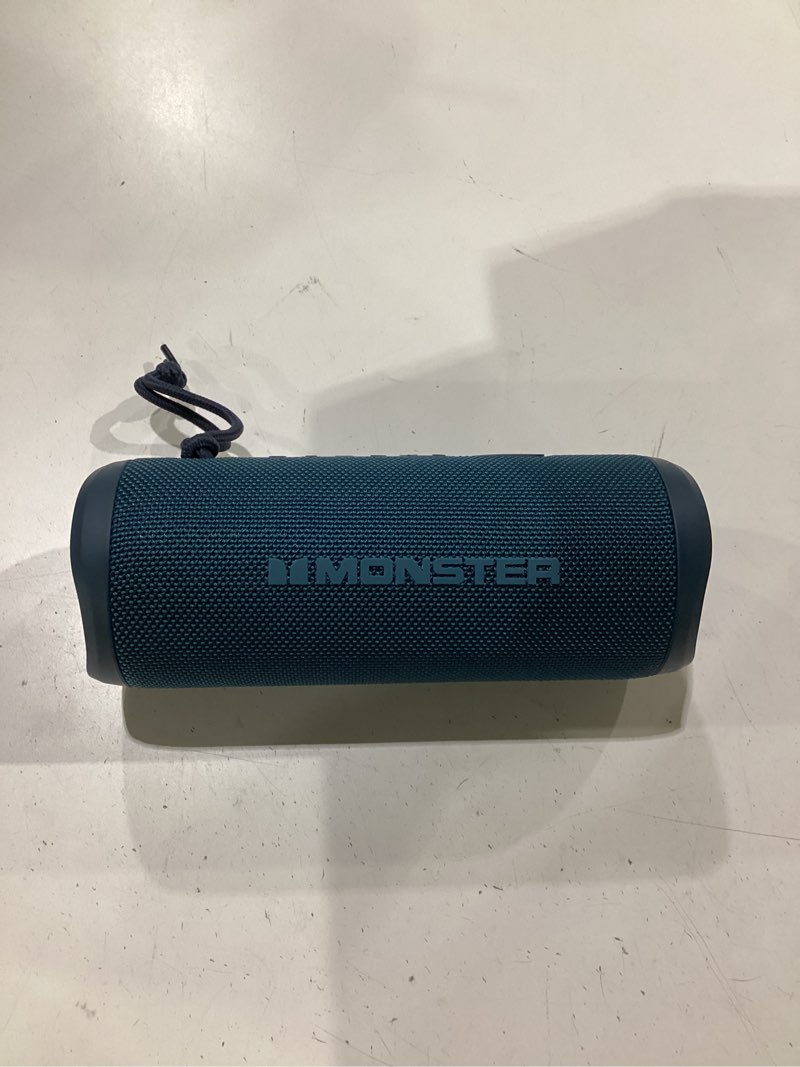 Condition photo showing New/Like New for monster s620 bluetooth speaker, wireless portable outdoor bluetooth speakers, 60w true wireless stereo ipx8 waterproof, dual pairingbluetooth 5.4 built-in mic, perfect for home, blue deep blue