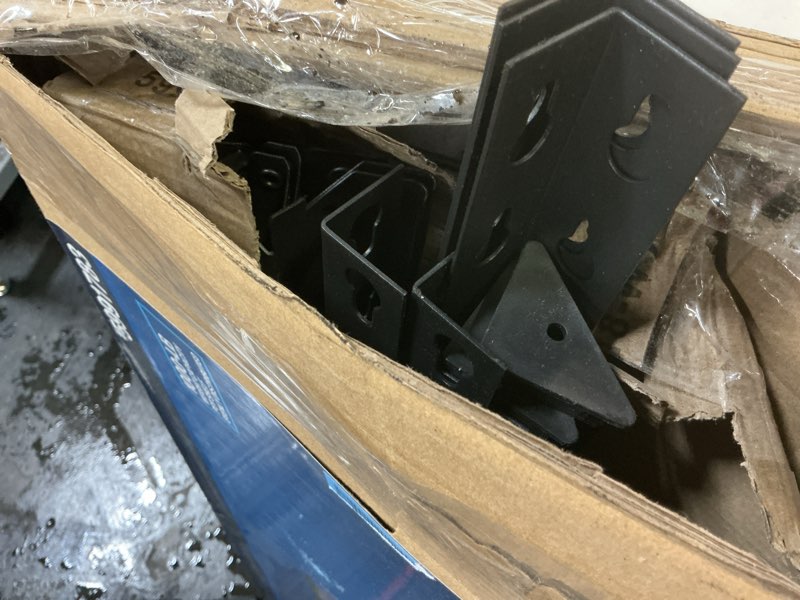 Condition photo showing Good Condition for VEVOR Storage Shelving Unit, 5-Tier Adjustable, 2000 lbs Capacity, Heavy Duty Garage Shelves Metal Organizer Utility Rack, Black, 36" L x 18" W x 72" H for Kitchen Pantry Basement Bathroom Laundry