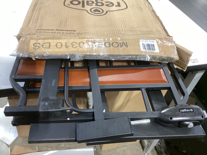 Condition photo showing Good Condition for Regalo Safety 41” Extra Wide Baby Gate for Doorways & Bottom of Stairs, Pressure Mounted Wood Accent Gate with Door, Tested & Safe for 30 Years, American Designed, American Owned Black Wooden - 30-41.5"w X 30"h