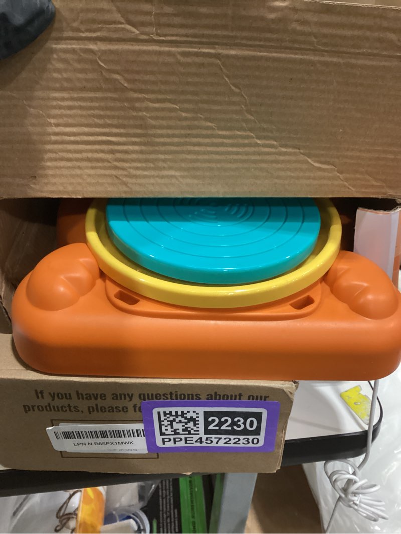 Condition photo showing As Is for Pottery Wheel for Kids - Complete Pottery Painting Kit Art Supplies Arts and Crafts for Girls Boy Kids Toy, Birthday Halloween Christmas Gift for Kids Ages 6 7 8 9 10 11 12+, (Dog) Orange