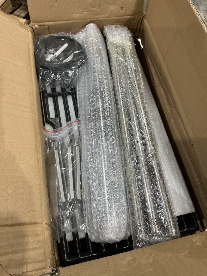 Condition photo showing Good Condition for grill replacement parts for charbroil performance 4 burner 463342119, 463347017, 463335517, 463376017, 463342118, 463335517, 463349917, 18" grill grates, heat plates, burner for char-broil grill parts 18" x 25" - performance 4 burner