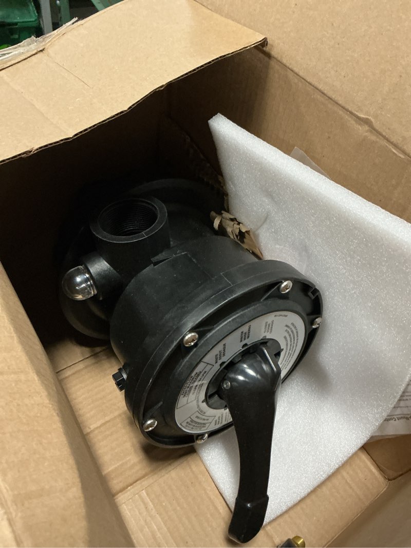 Condition photo showing Good Condition for 262506 1-1/2-inch 6-way clamp style multiple port valve top mount compatible with tagelus/sand dollar/meteor pool and spa sand filter
