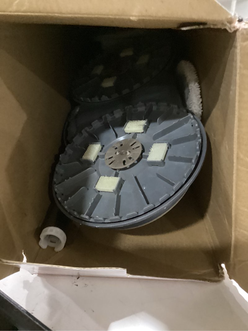 Condition photo showing As Is for shark s7001 mop, scrub & sanitize at the same time, designed for hard floors, with 4 dirt grip soft scrub washable pads, 3 steam modes & led headlights, gold steam & scrub