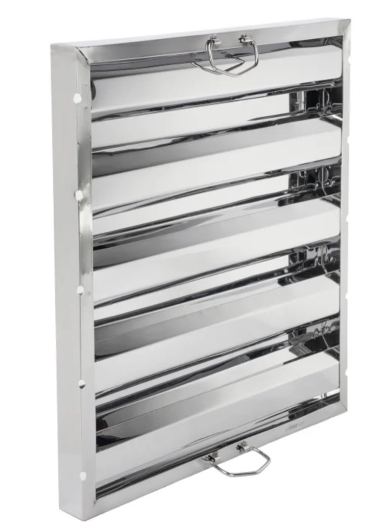 Winco HFS-2020 Hood Baffle Filter - 20" x 20", Stainless