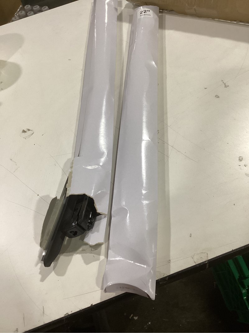 Condition photo showing As Is for Rain-X 810331 Total Clear Beam Wiper Blades 26" & 22" Windshield Wipers for All-Weather Performance, Rubber Squeegee for Smooth Clean Wipe & Quiet Operation - 2 Pack Value