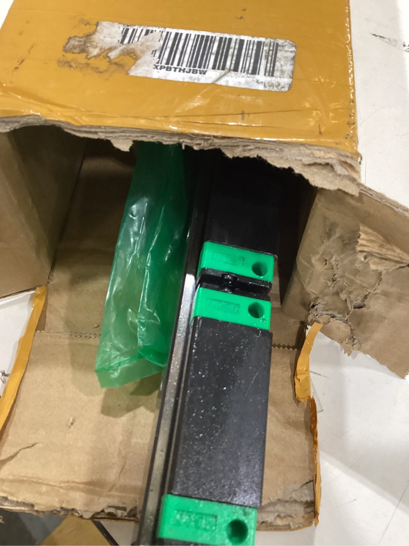 Condition photo showing New/Like New for anwok 2pcs linear guide rail hgr20-1000mm + 1pcs sfu/rm1605-1000mm anti-backlash ballscrew with bf12/bk12 kit, dsg16h nut housing, coupling, slide blocks ball screw set for cnc diy sfu1605-1000mm hgr20-1000mm+sfu1605-1000mm hgr20+sfu1605