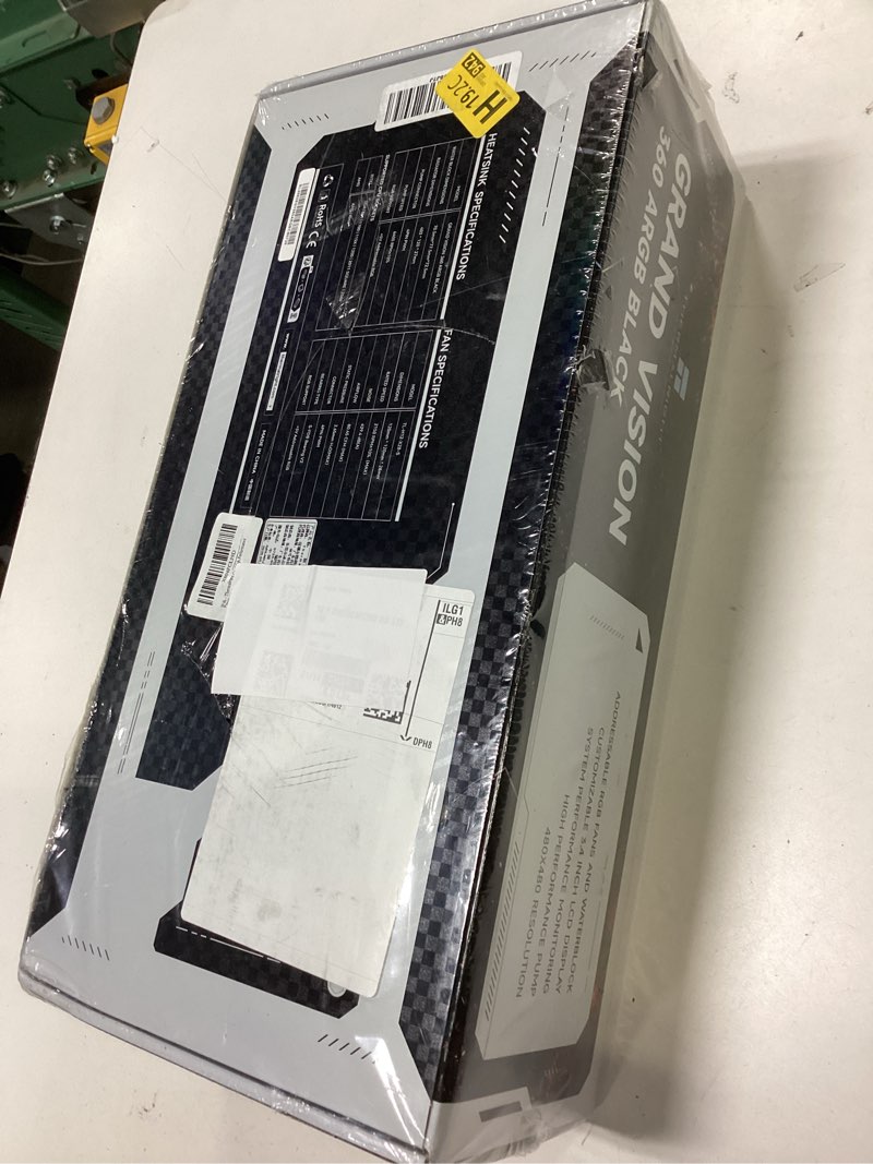 Condition photo showing New/Like New for Thermalright Grand Vision 360 ARGB Black CPU AIO Cooler,PC 360 Specification Water Cooler System,IPS LCD Screen with 480x480 Resolution,for AM4/AM5&Intel LGA1700/1851,High Performance Pump 360MM Black-360