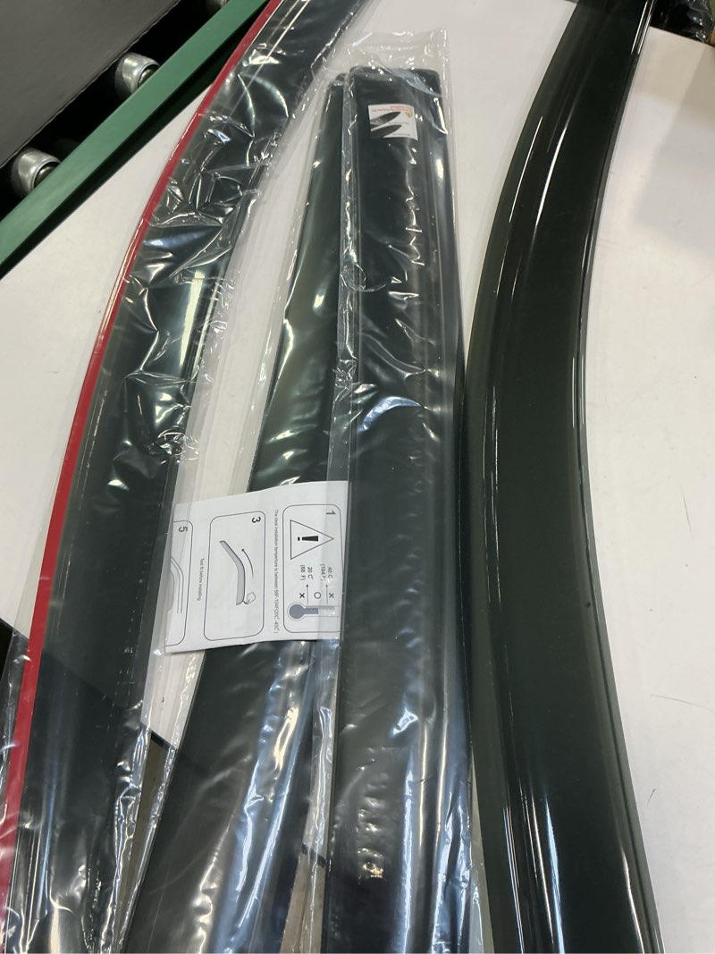 Condition photo showing As Is for 4pcs Original Shatterproof Rainproof Side Window Wind Deflectors for CR-V 07-11,Tape-on Rain Guards Sets,Nice Looking Window Visors for Cars,Vent Deflector fit for 2007-2011 Honda CR-V 94655