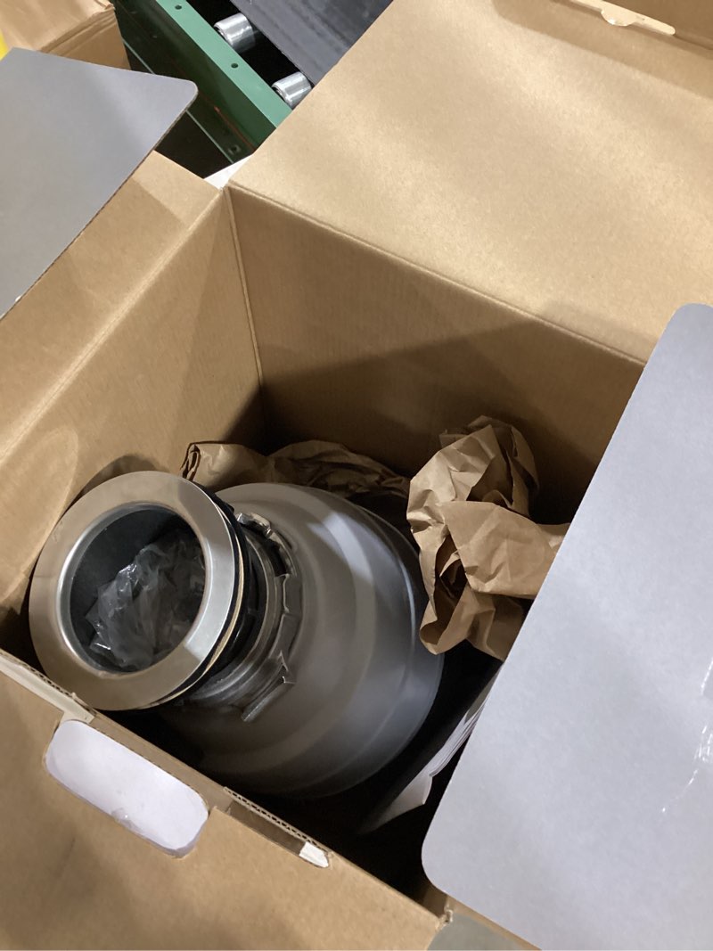 Condition photo showing As Is for Waste King Garbage Disposal for Kitchen Sink with Power Cord, Food Waste Disposer, L-8000 1 HP - Continuous Feed Disposal Only 20 Year Warranty