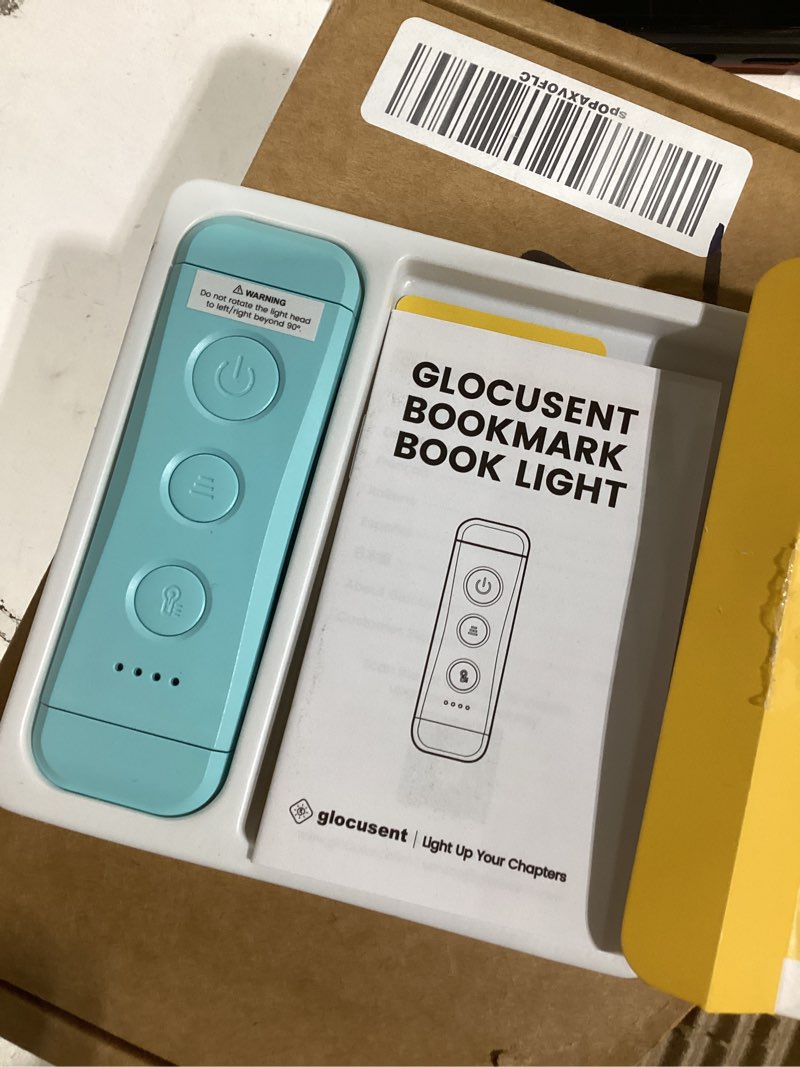Condition photo showing Good Condition for Similar product EGWASER Book Light for Reading in Bed, USB Rechargeable Clip on Book Lights, 3 Brightness Adjustable Dimmable Bookmark Light for Eye-Protection, Reading Lamp for Bookworms, Travel (Dark Green)