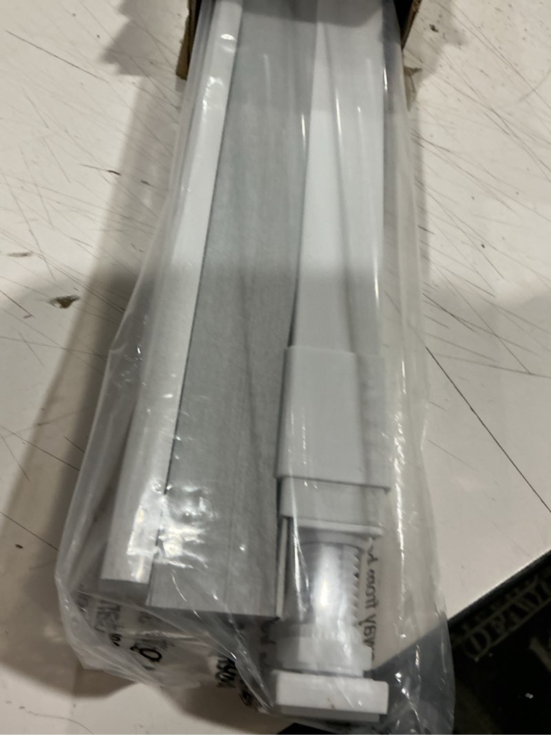 Condition photo showing Good Condition for lazblinds cordless cellular shades, no tools no drill blackout honeycomb shades pleated blinds for windows, 36.5'' w x 48'' h, silver white blackout-silver white 36 1/2'' w × 48'' h