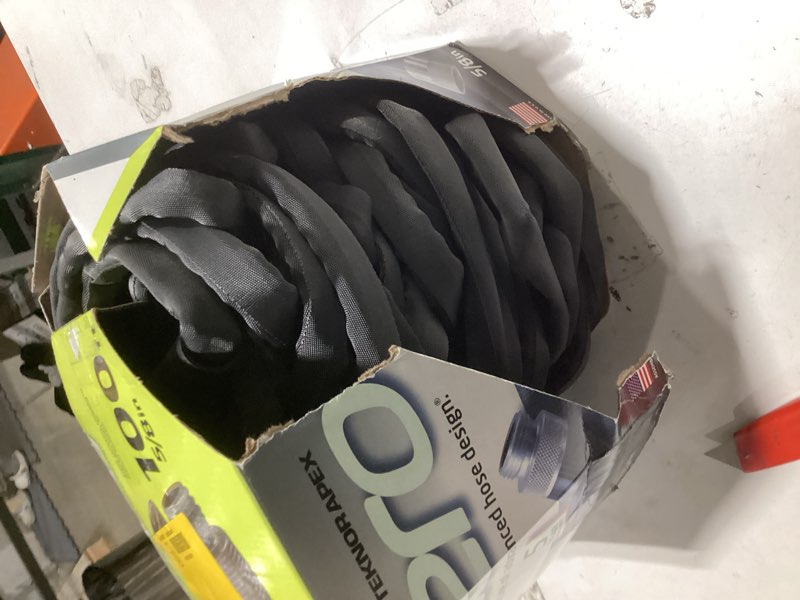 Condition photo showing Good Condition for zero-g 4001-100 garden hose, 5/8" x 100', gray zero-g 5/8" x 100'