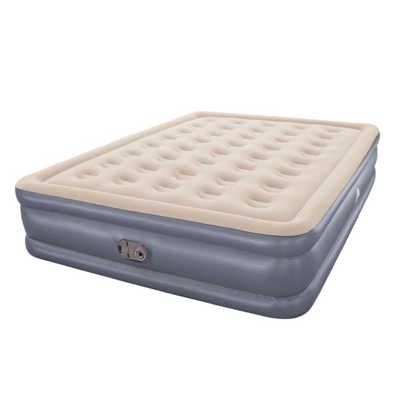 ozark trail 16" queen air mattress with built-in electric pump