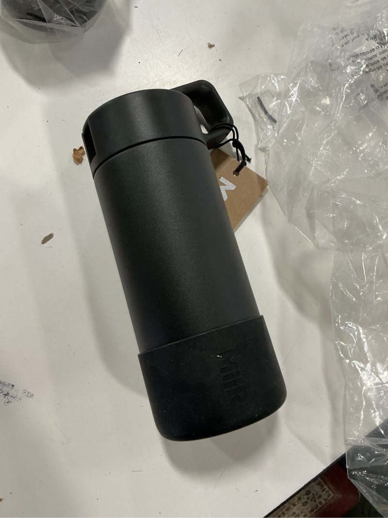 Condition photo showing Good Condition for MiiR, Kids Water Bottle, Vacuum Insulated, Leakproof, Stainless Steel Construction,Black , 12 oz