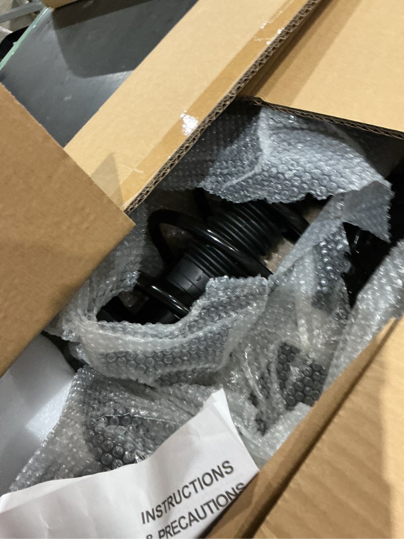 Condition photo showing As Is for rear left right strut assembly with coil spring fit for toyota avalon 2008 2009 2010 2011 2012, for camry 2007-2011(excludes se models), 172310 172309 (set of 2) rear left and right