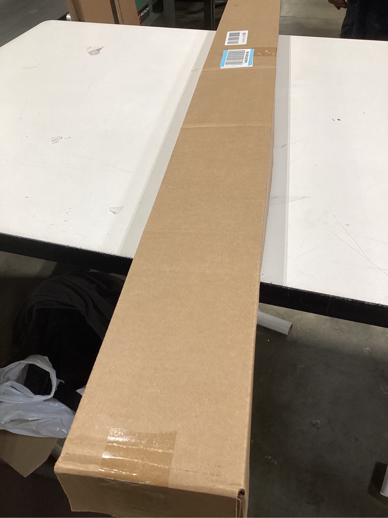 Condition photo showing New/Like New for lazblinds no tools no drill cordless lift cut to size pleated paper blinds for windows, blackou clip on self adhesive temporary window blinds for home(48" w x 72" h x 6 pack, black) blackout - black 48" w x 72" l x 6pcs