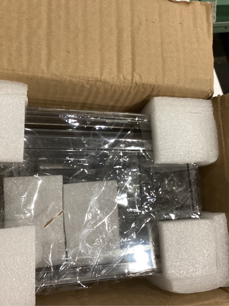 Condition photo showing Good Condition for YekouMax Pantry Organizers and Storage Bins, Refrigerator Organizer, Plastic Stackable Storage Bins with Drawers, Pull-Out Cabinet Containers for Fridge Kitchen Office (2 PACK, Extra Large & Medium)