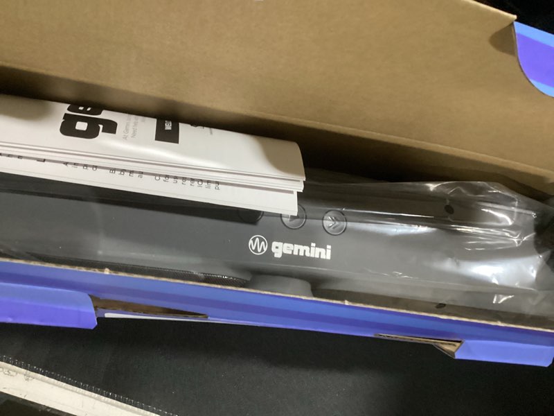 Condition photo showing Good Condition for gemini portable bluetooth soundbar with fm radio, usb & microsd wireless speaker with 3600mah battery, multiple input modes, compact gaming & outdoor audio bar (gsbr-20)